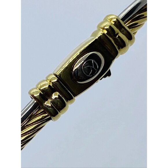 David Yurman Two-Tone Gold and Silver Necklace - Picture 12 of 16